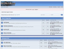 Tablet Screenshot of forum.solidstatesquad.com